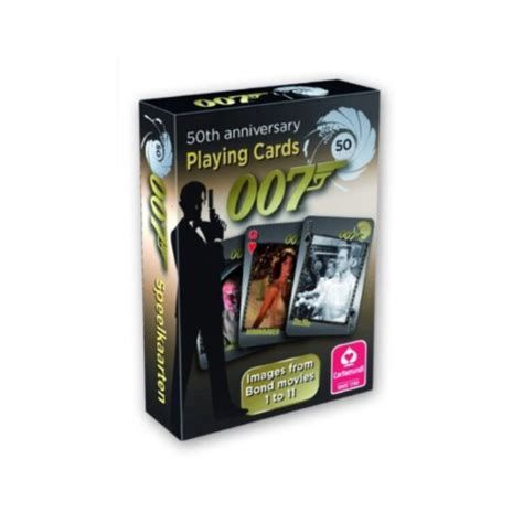 James Bond 50th Anniversary Playing Cards With Images From Bond Movies Ace Cards And Collectibles