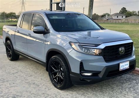 2024 Honda Ridgeline Black Edition With 20x9 5 40 Enkei Tsr X And 245