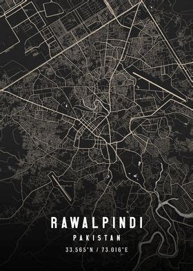 Rawalpindi Pakistan Poster By Five Senses Art Displate