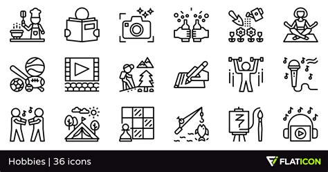 Hobbies Icon Images At Vectorified