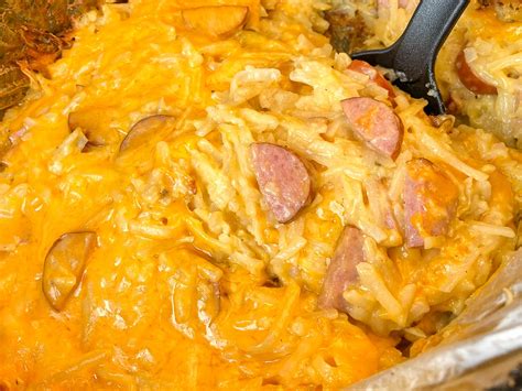 Cheesy Sausage And Potato Casserole Plowing Through Life