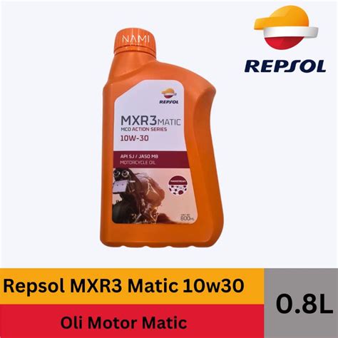 Jual Repsol Mxr Matic W L Oli Mesin Motor Matic Original