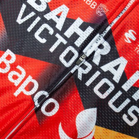 Maillot V Lo Quipe Pro Bahrain Victorious Aero Mesh Tenuevelo