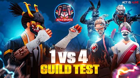 Live Guild Test Vs Ff Live Guild Test Live Live Free Fire Live