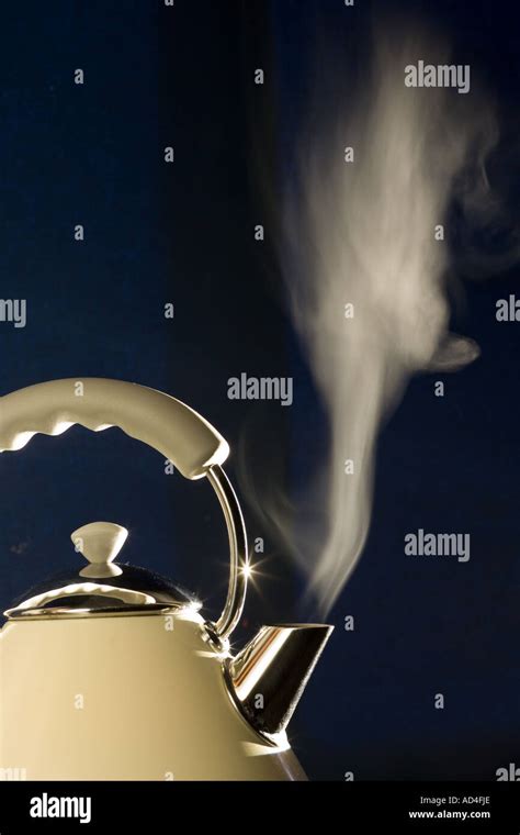 Kettle At Its Boiling Point Boiling Water Hi Res Stock Photography And