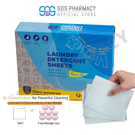 New Armor 8 Eco Friendly 2 In 1 Baby Laundry Detergent Sheets Plant