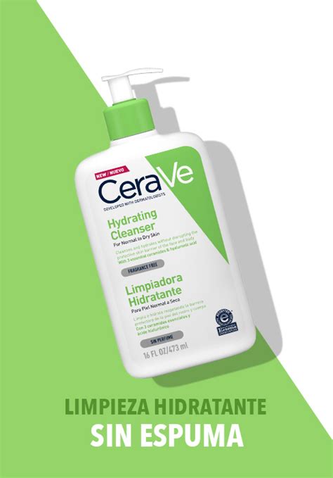 CeraVe Gel Limpiador Espumoso 473ml Limpiador Diario Para Piel Mixta