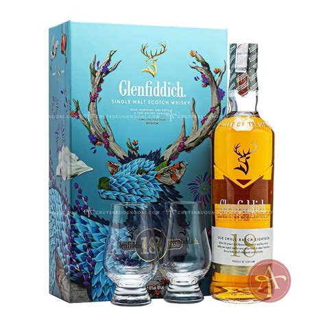 Glenfiddich 18 Hộp Quà Tết 2024 Chính Hãng