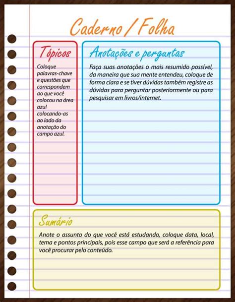 Como Organizar Caderno De Estudos Aprenda M Todos