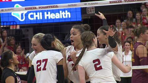 Nebraska Volleyball Stays At No 2 After Ranked Wins Over Ohio State