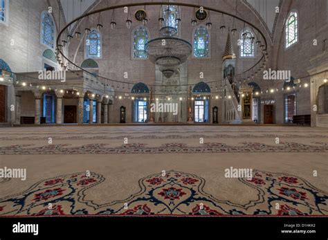 Interior Of The Yavuz Selim Mosque In Istanbul Turkey Stock Photo Alamy