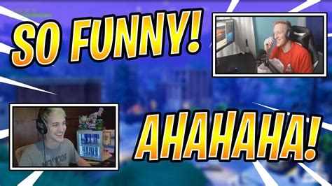 Tfue React To Ninja Reacting To Fortnite Funny Moments Funny