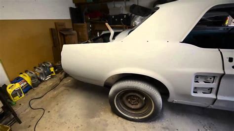 1967 Mustang Restoration Vid4 Primer Youtube