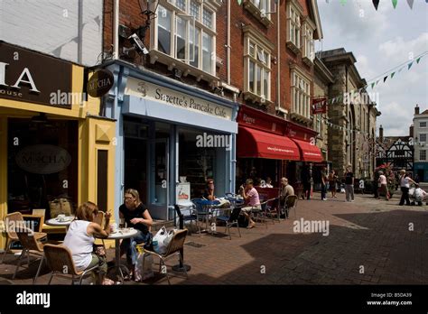 Salisbury Town Center Typical Houses Hi Res Stock Photography And