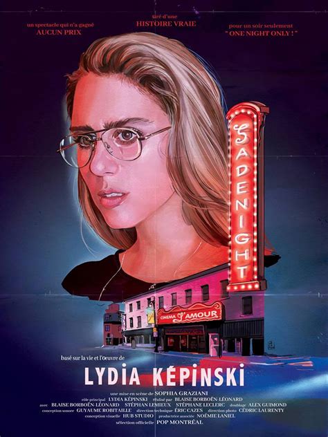 Lydia Képinski au Cinéma Lamour POP Montréal 26 septembre 2018