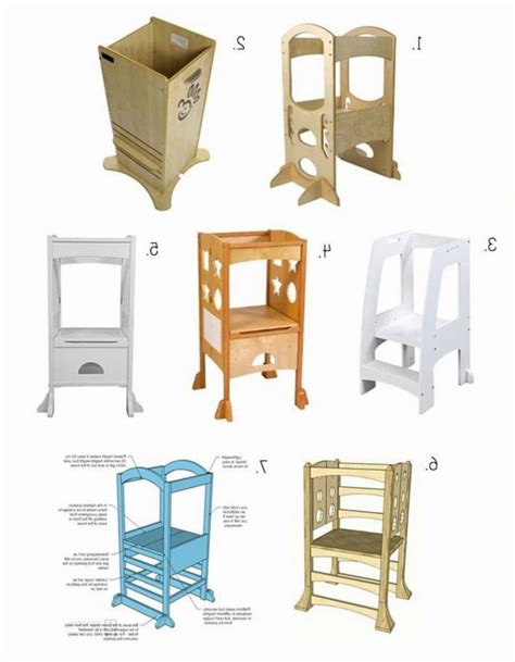 Folding Kitchen Helper Stool Plans - kitchen remodel ideas