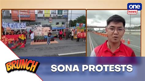 Brunch Anti Marcos Groups Hold Protests Ahead Of SONA 2024 YouTube