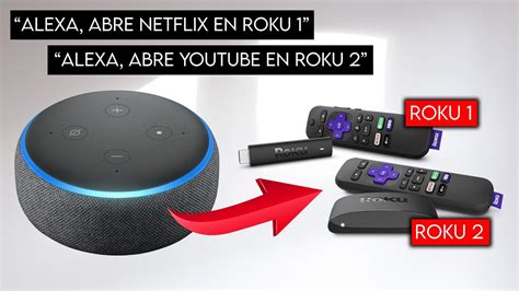 Cómo conectar ALEXA a ROKU Sirve con Roku TV YouTube