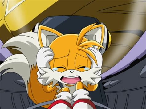 Tails The Fox Sonic X Crying