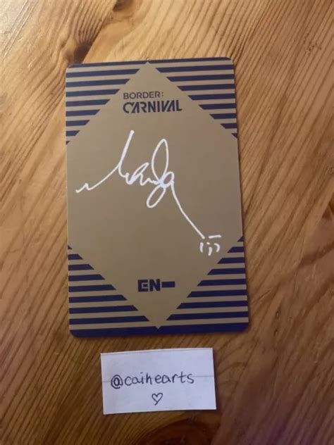 ENHYPEN NIKI BORDER Carnival Lenticular Official Photocard 9 00