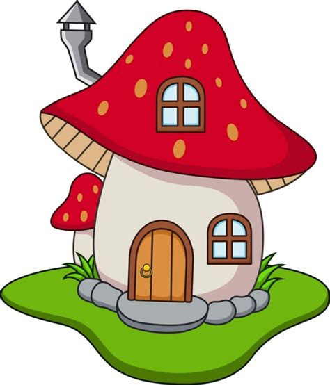 30 Gambar Mewarnai Rumah Jamur Mudah And Estetik
