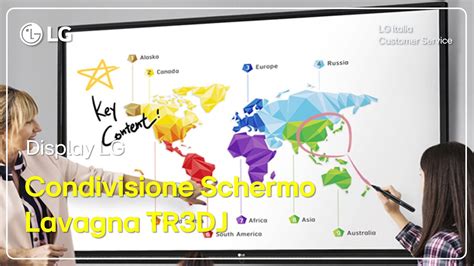 Display Lg Condivisione Schermo Con Android Lavagna Digitale