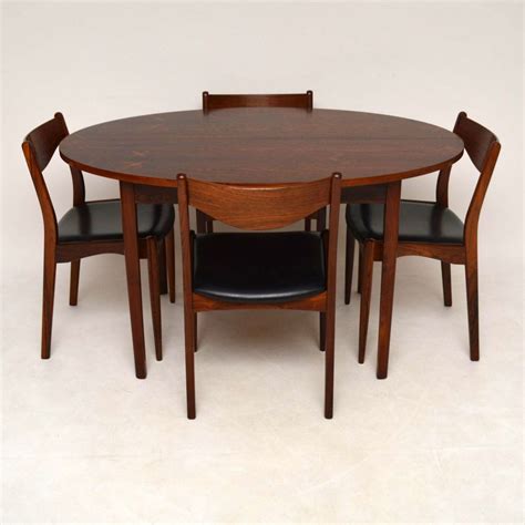 Danish Rosewood Retro Dining Table Vintage S Retrospective