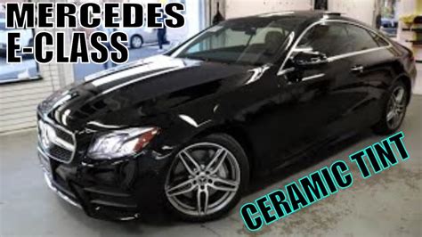 Tinting A 2019 Mercedes E Class Coupe In 50 Ceramic Tint Youtube