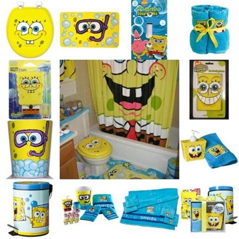 Spongebob Themed Kids Bathroom Anchor Bathroom Decor Bathroom Kids