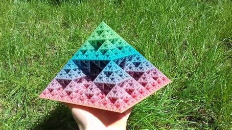 D Printed Sierpinski Fractal Pyramid D Put