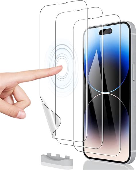 Amazon Jdhdl Pack Hydrogel Film Screen Protector For Iphone