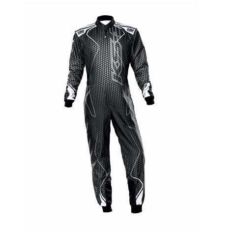 OMP Italy KS 3 ART Karting Suit Black CIK FIA Black Racewear