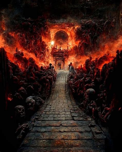 Pin By Lucius Black On Dark Art Illustrations Gates Of Hell Fantasy