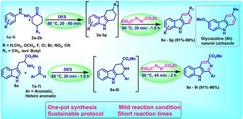 OnePot Synthesis of Functionalized Carbazoles and βCarbolines via