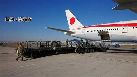 自衛隊機がトルコに到着 医療チームに必要な機材を輸送 ライブドアニュース