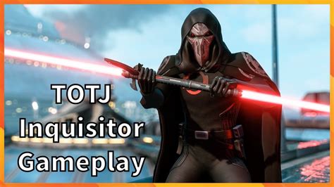 Tales Of The Jedi Inquisitor Gameplay Star Wars Battlefront 2 YouTube