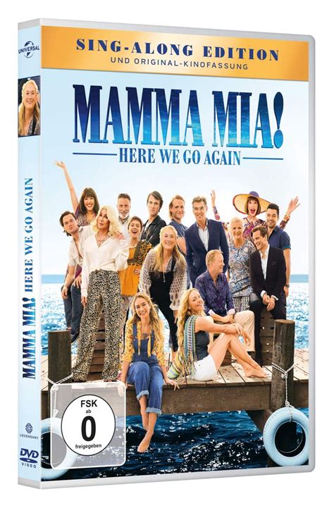 Mamma Mia Here We Go Again Alemania DVD Mia Mamma DVD