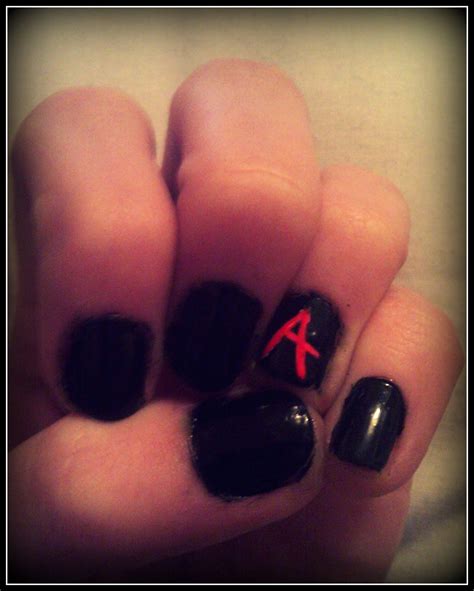 Pretty Little Liars Inspired Nails Best Acrylic Nails My Nails Design My Nails