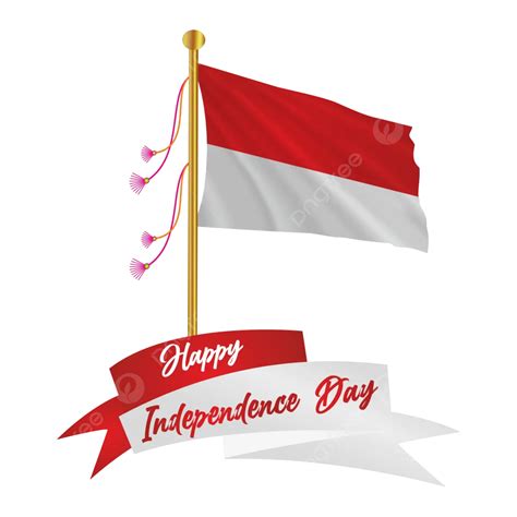 Hari Kemerdekaan Indonesia Vektor Bendera Nasional Indonesia Vektor Hari Kemerdekaan Indonesia