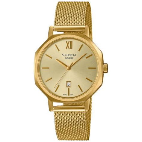 Reloj Casio Sheen mujer SHE 4554GM 9AUEF Joyería Oliva