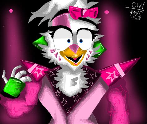 Glamrock Chica Redesignfnafsb By Peppermintfox23 On Deviantart