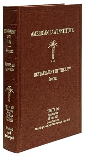 Restatement Second Torts Volume By American Law Institute AbeBooks