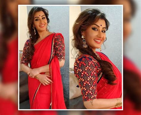 Chic Yet Glamorous Sarees You Would Want To Borrow From Shilpa Shinde