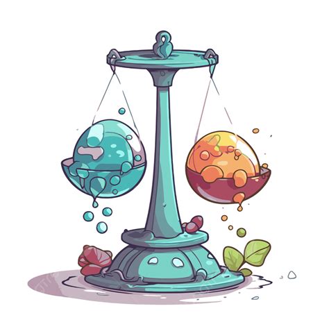 Equilibrio Clipart Equilibrio De Agua Y L Quido En Balanza Ilustraci N