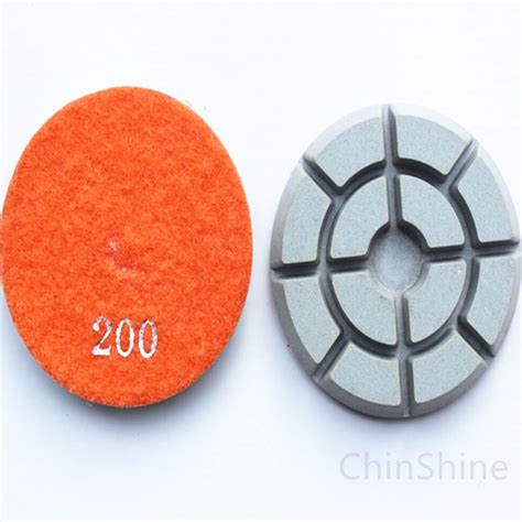 China Floor Renewing Resin Diamond Polishing Pads For Concrete Grinding