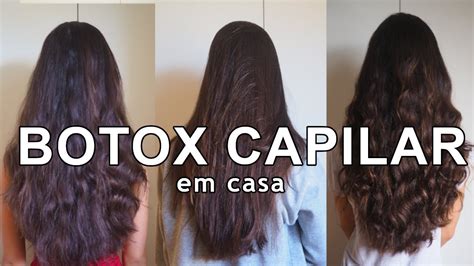 Eu Tentei O Botox Capilar Em Casa L Btx Naturiam Quiabo Youtube