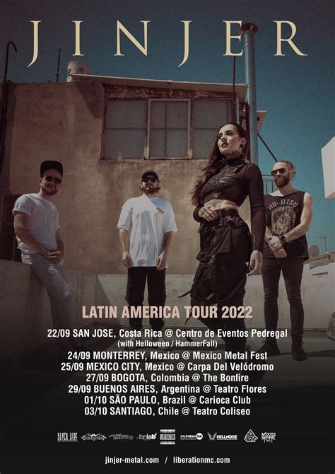 Jinjer On Twitter Very Excited To Announce More Shows In Latin