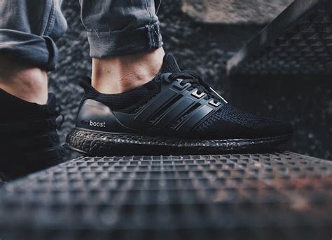 Adidas Ultra Boost Triple Black 2016 By Toptiiger All Black