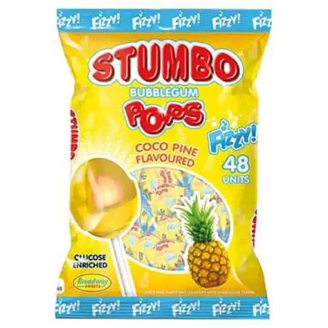 Stumbo Lollipop Uniq Plus 48s Sweet Zone