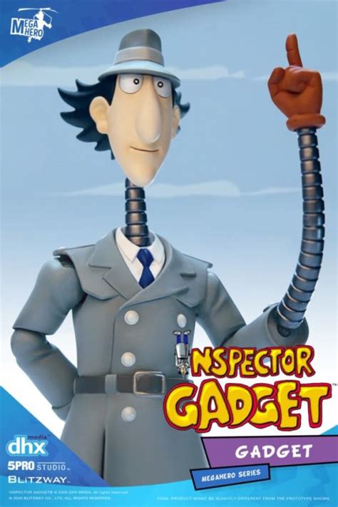 Inspector Gadget - Inspector Gadget 1:12 Scale Action Figure - Toy Nerds